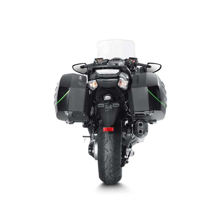 Silencieux homologué Akrapovic Titane/Carbone Kawasaki GTR1400