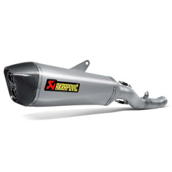 Silencieux homologué Akrapovic Titane/Carbone Kawasaki GTR1400