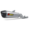 Silencieux homologué Akrapovic Titane/Carbone Kawasaki GTR1400