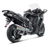 Silencieux homologué Akrapovic Titane/Carbone Kawasaki GTR1400