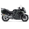Silencieux homologué Akrapovic Titane/Carbone Kawasaki GTR1400