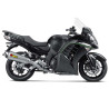 Silencieux homologué Akrapovic Titane/Carbone Kawasaki GTR1400