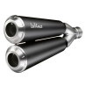 Silencieux homologués LeoVince GP DUALS (15105) Suzuki SV650 16-