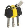 Alarmed disc-lock AUVRAY B-LOCK 14 BLACK