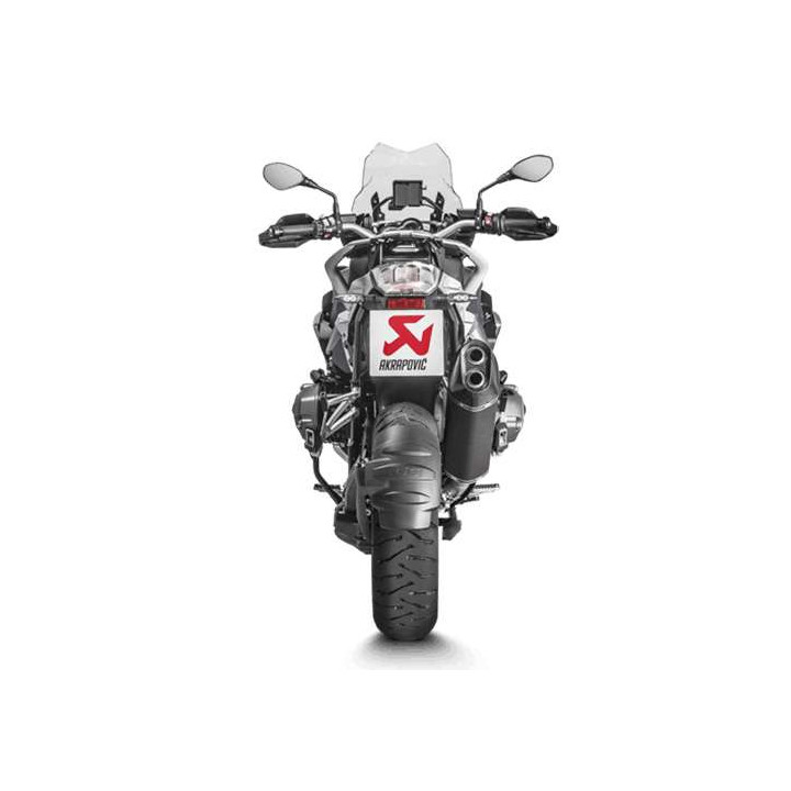 Silencieux homologué Akrapovic Titane Noir/Carbone BMW R1200GS LC /Adv EURO 4
