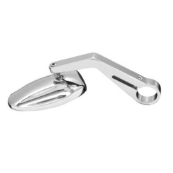 Rétroviseur embout de guidon HIGHSIDER FERRERA Chrome