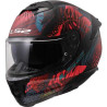 Casque moto LS2 FF808 STREAM II JUNGLE Noir/Rose 22.06