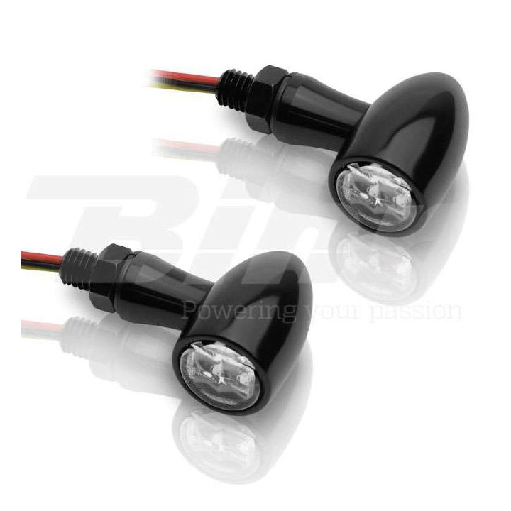Clignotants moto Vparts LED + feu arrière