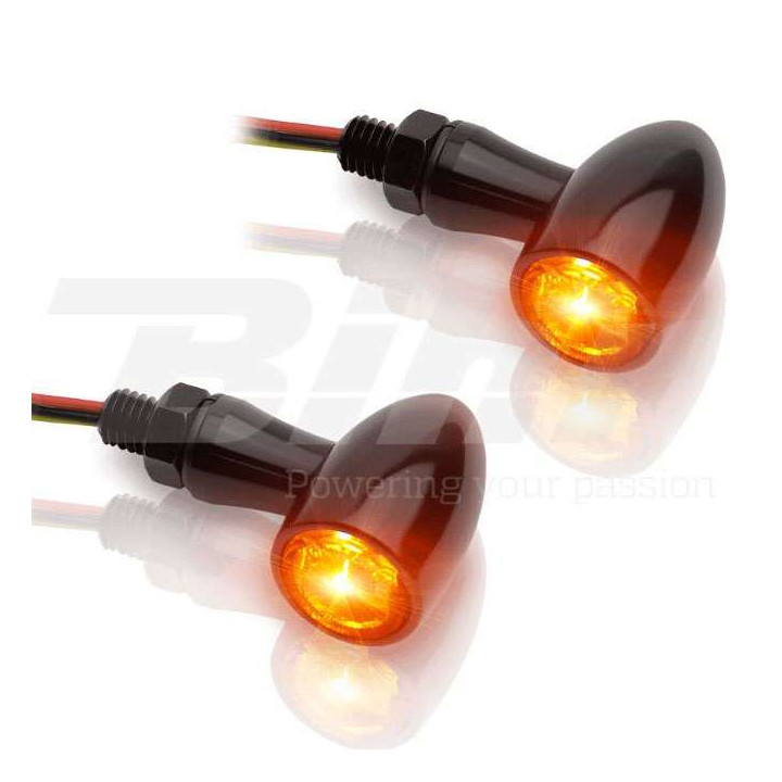 Clignotants moto Vparts LED + feu arrière