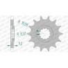 Pignon AFAM 14 teeth not 428 type 94121 HM-Honda CRE50 Derapage