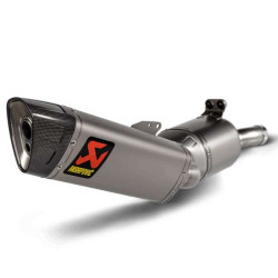 Akrapovic Titanium approved muffler BMW F900R/XR