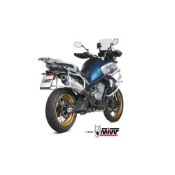 Mivv SPEED EDGE stainless steel approved muffler (CF.001.LRX) CF Moto 800MT 2