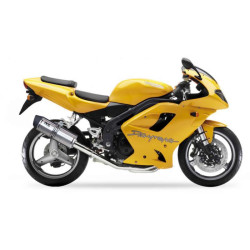 Silencieux homologué Ixil SOVE inox (OT4081VSE) Triumph Daytona 955i/Speed Triple 955 2