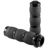 Poignées moto AVON AIR CUSHIONED GRIPS Noir 25mm