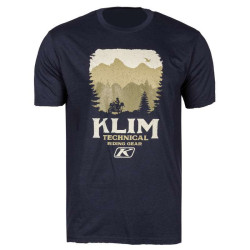 Tee-shirt Klim BADLANDS NAVY