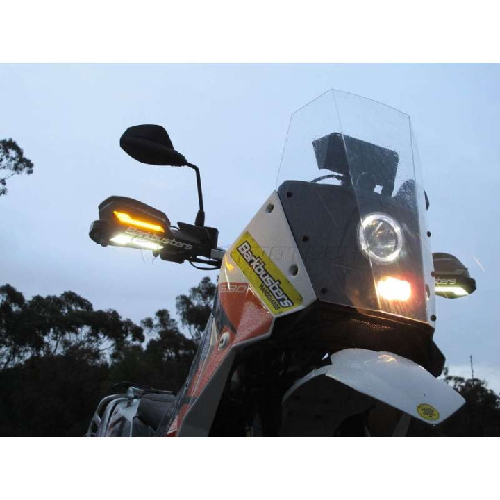 Inserts leds blanches pour protège-mains BARKBUSTERS STORM/VPS/JET