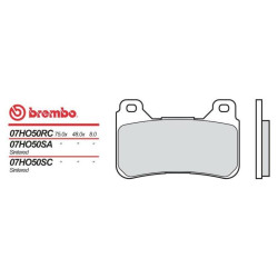 Plaquettes de frein moto sinter Brembo 07HO50SA