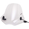 Puig TOURING II universal colorless windshield (5267W) for trapezoidal lights