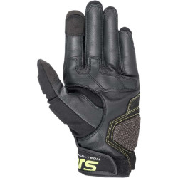 Gants moto Alpinestars HALO Noir/Vert/Jaune Fluo 2