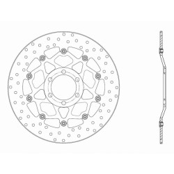 Brembo Oro Series brake disc 78B40870