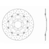 Disque de frein Brembo Série Oro 78B40870