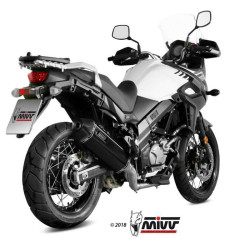 Silencieux Mivv SPEED EDGE Inox noir (S.049.LRB) Suzuki DL650 V-STROM 17- 2