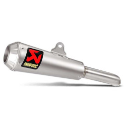 Akrapovic Titanium muffler Kawasaki Z125/250 NINJA 125/250 15-17