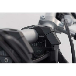 Universal riser with adjustable offset for 28 mm handlebars SW-Motech 2
