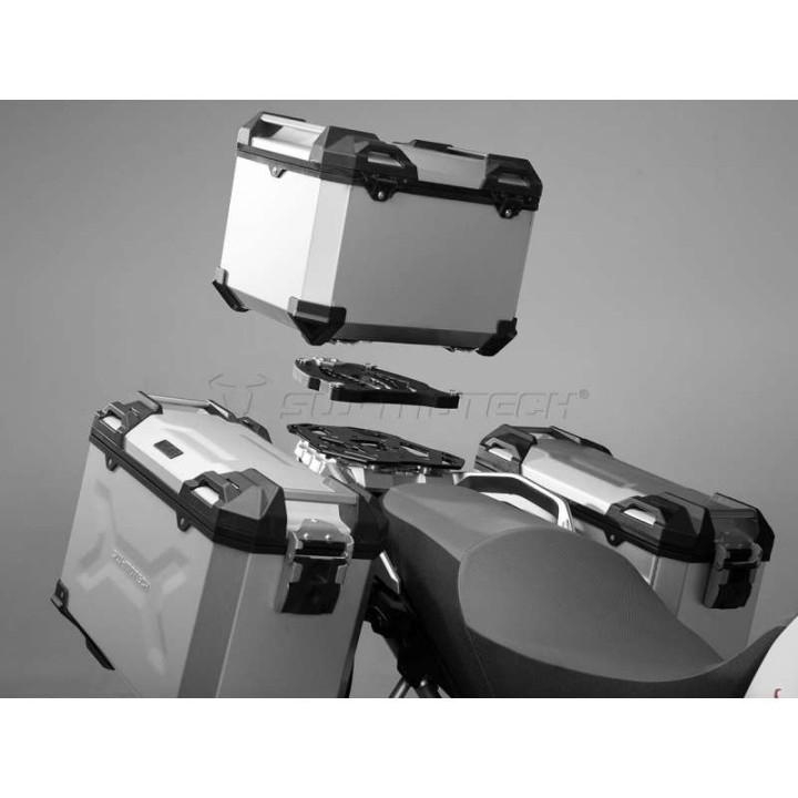 SW-Motech TraX ADVENTURE 38L aluminum motorcycle top case
