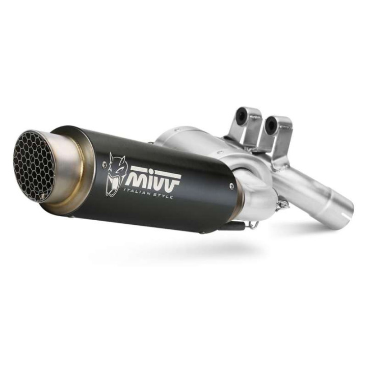 Silencieux homologué Mivv GP PRO Inox noir (B.038.LXBP) BMW F900R