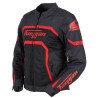 Women's jacket Furygan MYSTIC LADY EVO VENTED Black/Red