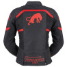 Blouson femme Furygan MYSTIC LADY EVO VENTED Noir/Rouge