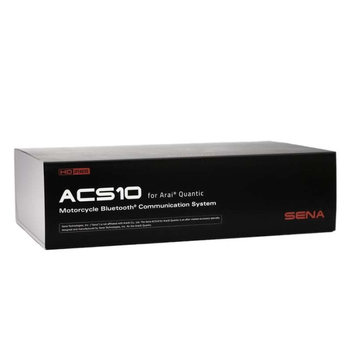 Sena ACS10 intercom for Arai Quantic/RX-7V/RX-7V EVO (kit for 1 headset)