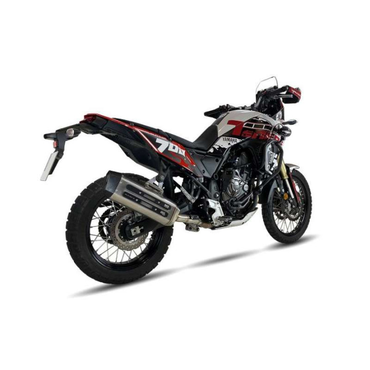 Ixil MXT stainless steel approved muffler (EY9067SS) Yamaha Ténéré 700