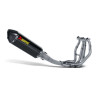 Ligne complète Akrapovic RACING Carbone Suziki GSX1340R Hayabusa