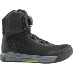 Chaussures moto Icon OVERLORD VENTED Noir 2