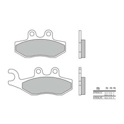 Ceramic front/rear brake pads BREMBO 07056CC