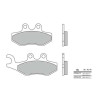 Plaquettes de frein carbone céramique avant/arrière BREMBO 07056CC