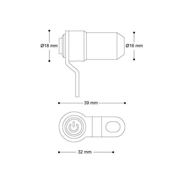 Barracuda SWITCH BUTTON waterproof switch