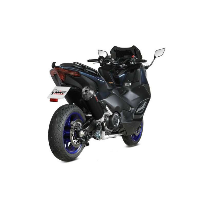Complete line Mivv OVAL Inox black (Y.073.LVC) Yamaha T-Max 560