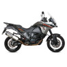 Approved Mivv SPEED EDGE stainless steel muffler (KT.017.LRX) KTM 1190 Adventure
