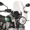 Puig CUSTOM II (0336) motorcycle windshield for round light