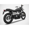 Zard INOX-approved mufflers (x2) Triumph STREET SCRAMBLER 17-120