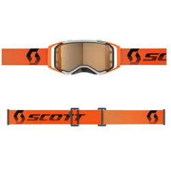 Masque cross Scott PROSPECT AMPLIFIER 2024 Gris/Orange - Gold 2
