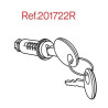 Cylinder lock + key kit for Shad SH26/SH33/SH34/SH37/SH39/SH40/SH42/SH45/SH46 top case (201722R)