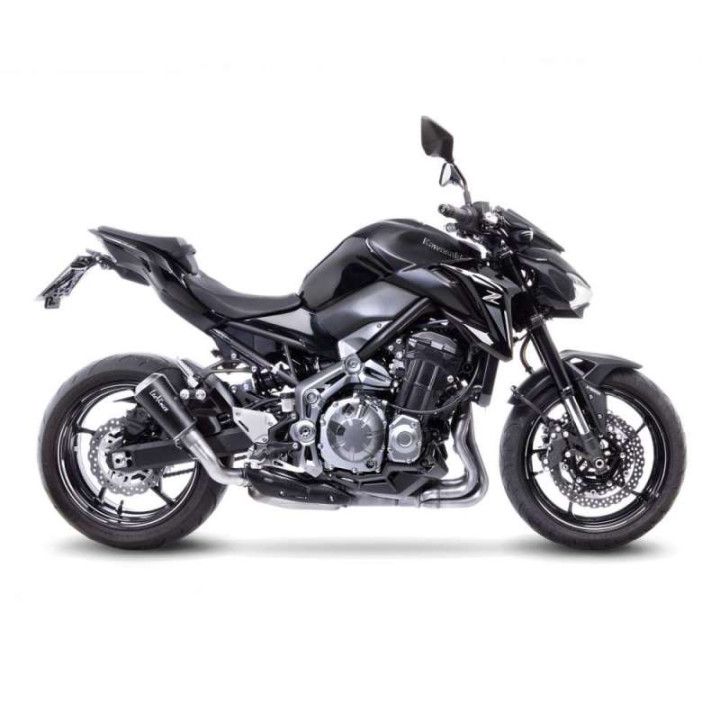 Silencieux homologué LeoVince LV-10 Black Edition (15204B) Kawasaki Z900 17-