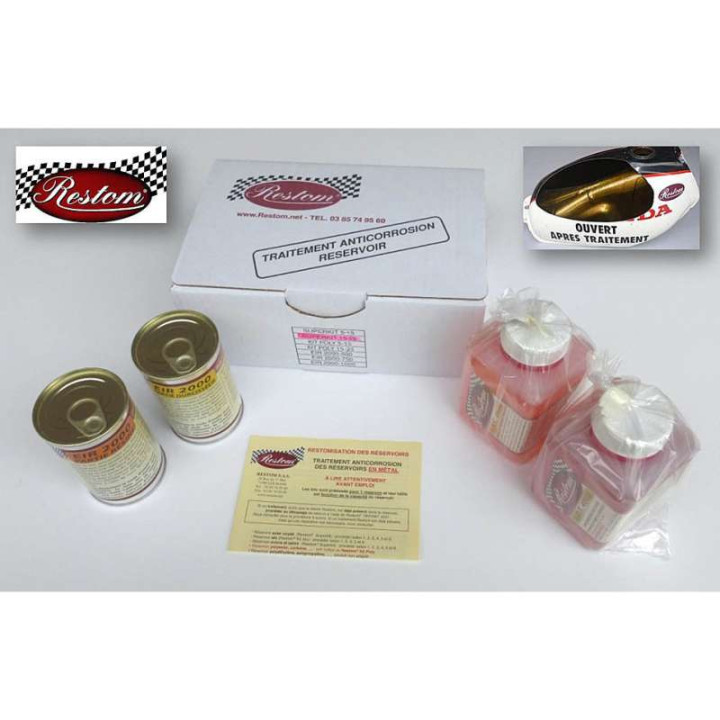 Kit restauration RESTOM SUPERKIT pour réservoir métallique 15-25L