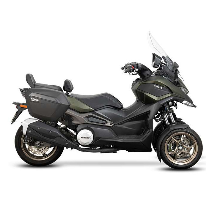 Kit valises Shad SH23 + supports 3P (K0CV52IF) Kymco CV3