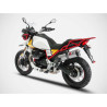 Silencieux homologué Zard INOX Moto Guzzi V85 TT