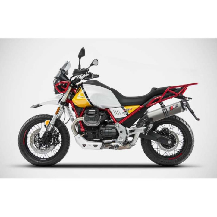 Silencieux homologué Zard INOX Moto Guzzi V85 TT